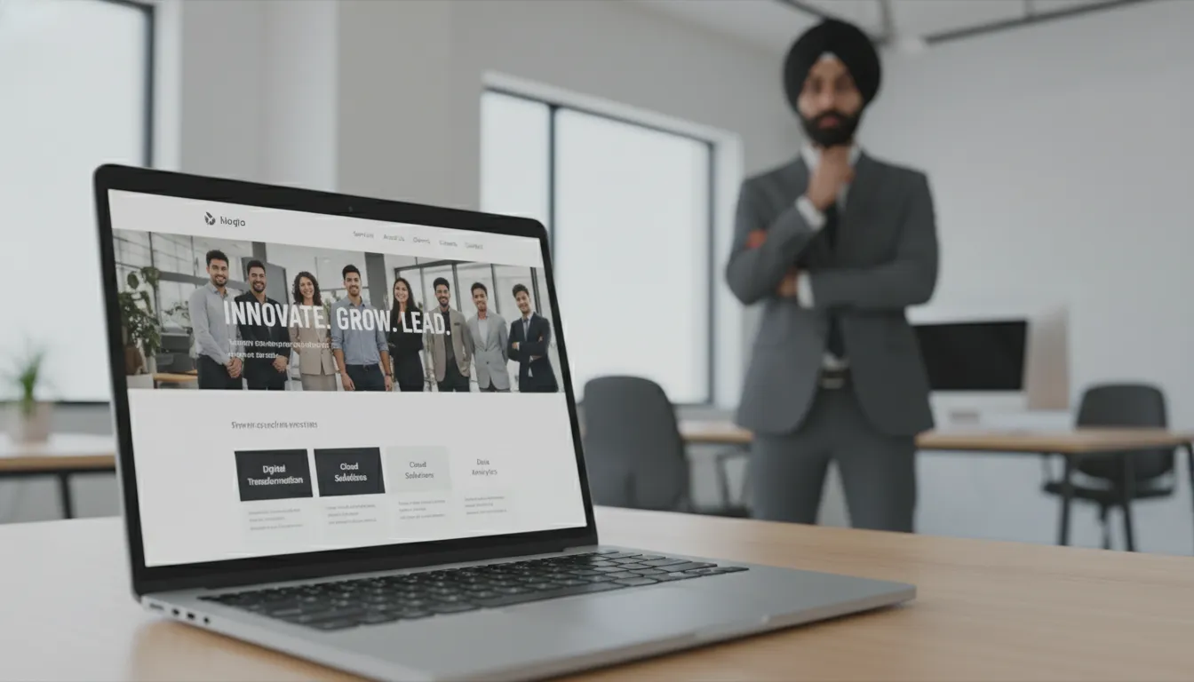 business website design and development