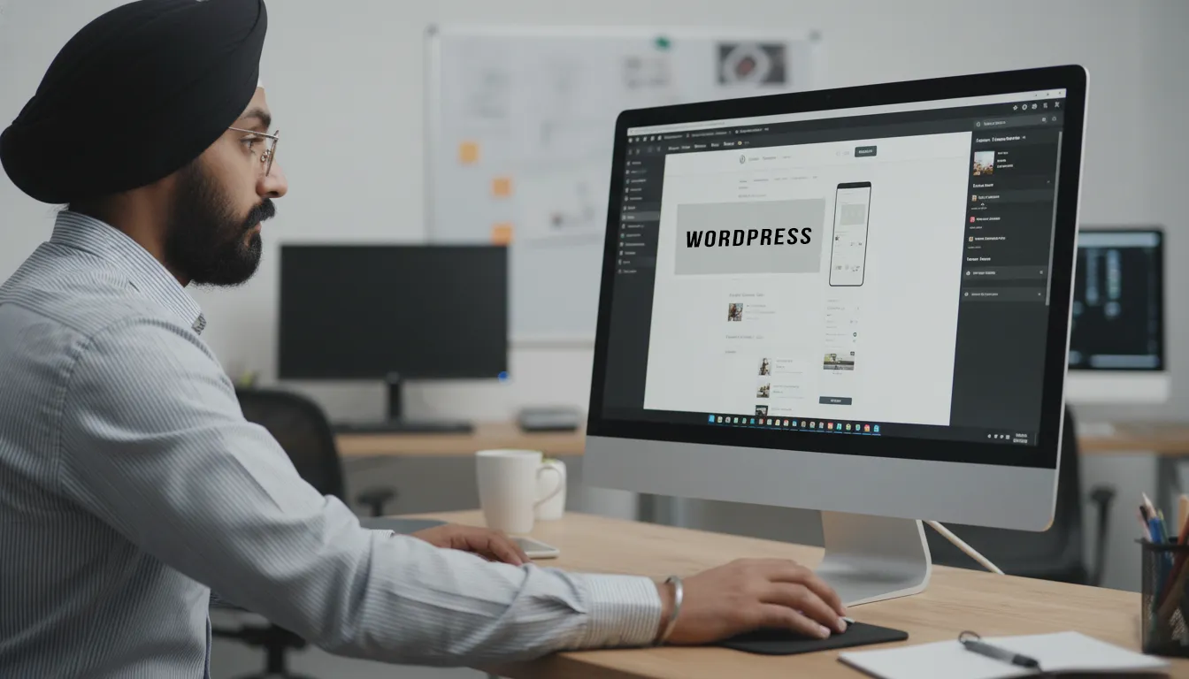 WordPress web design and development services