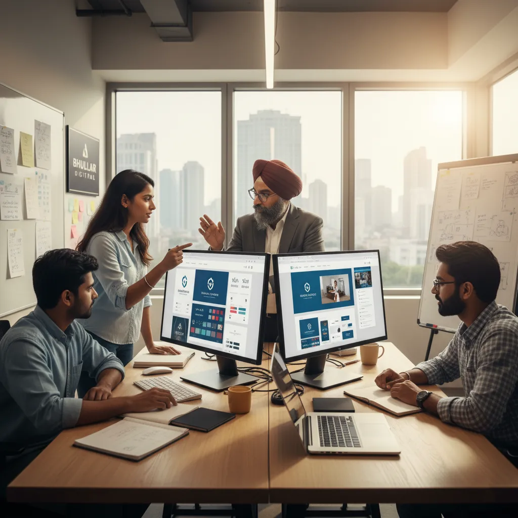bhullar digital creative design team collaboration