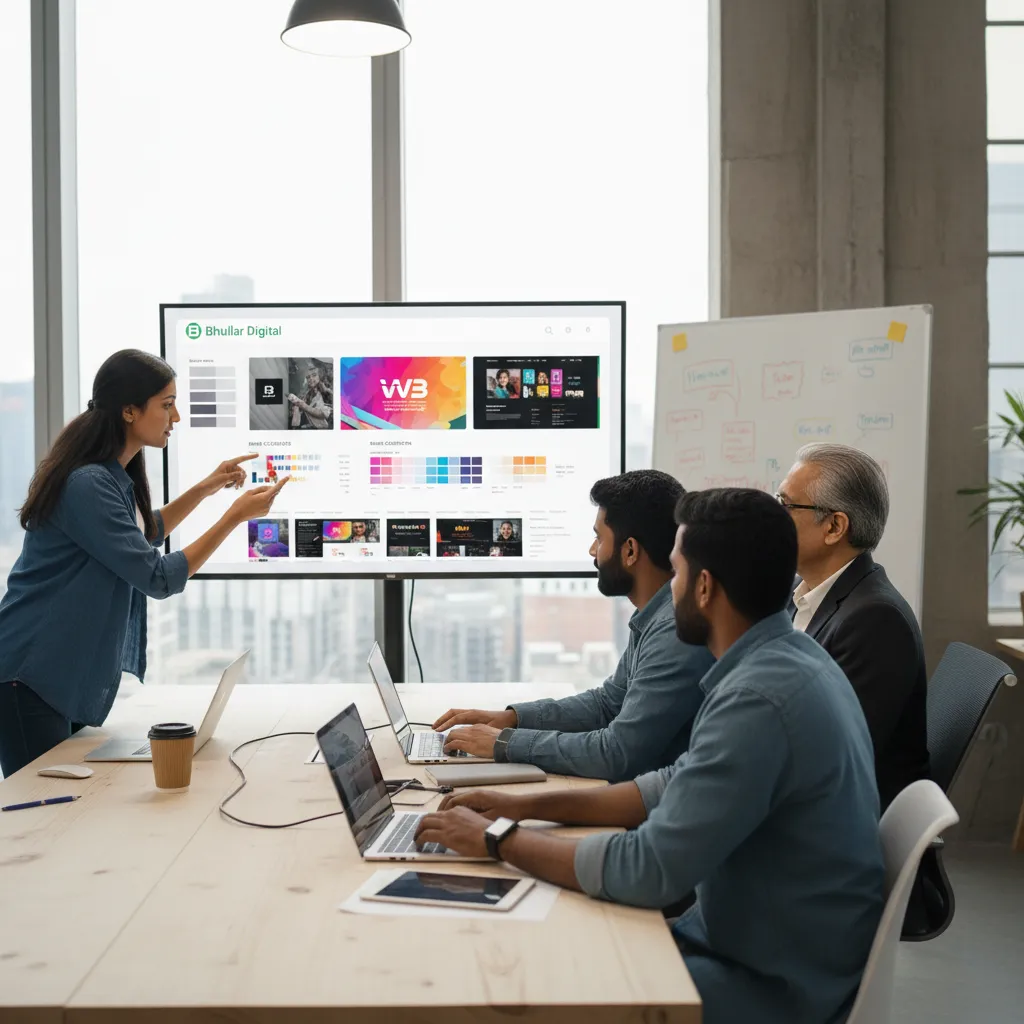 bhullar digital creative design team collaboration