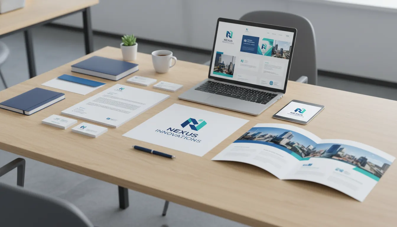 graphic designing branding services portfolio assets