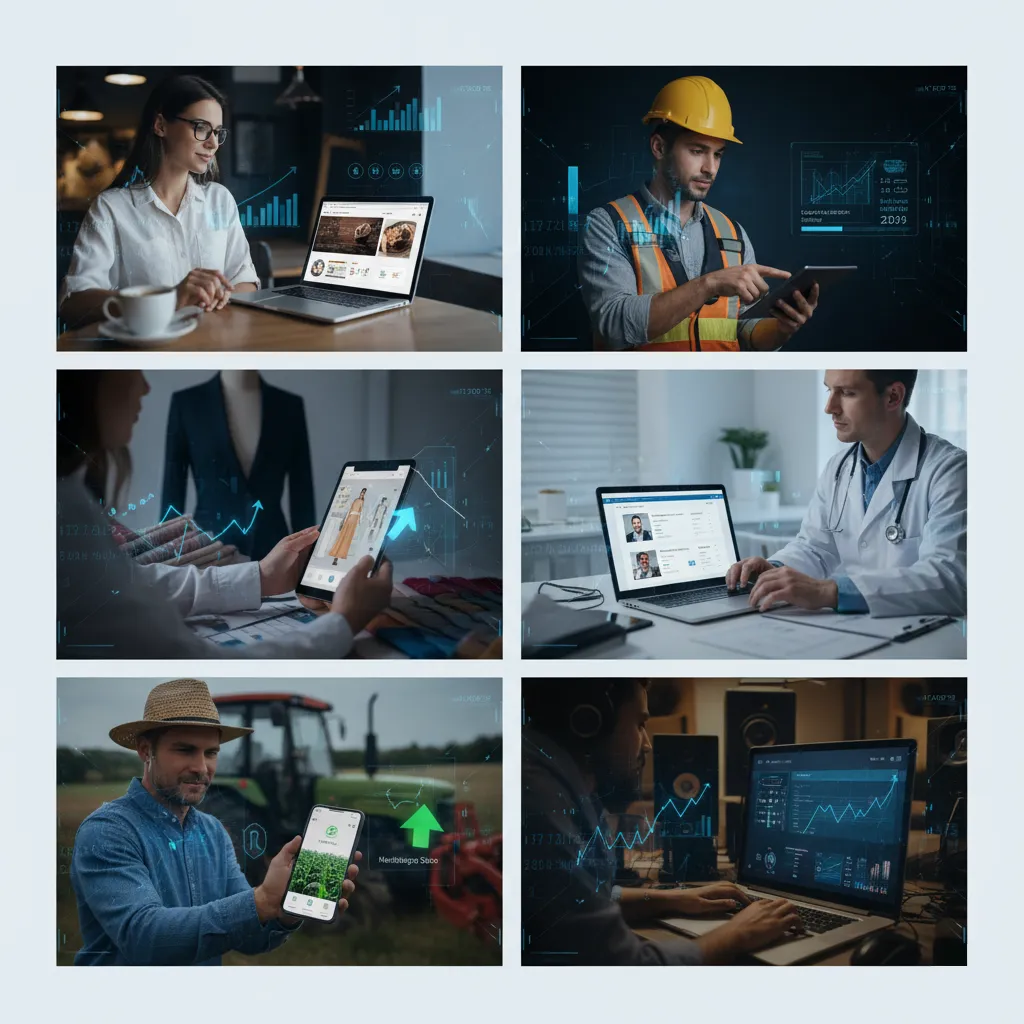 industries served by digital marketing services