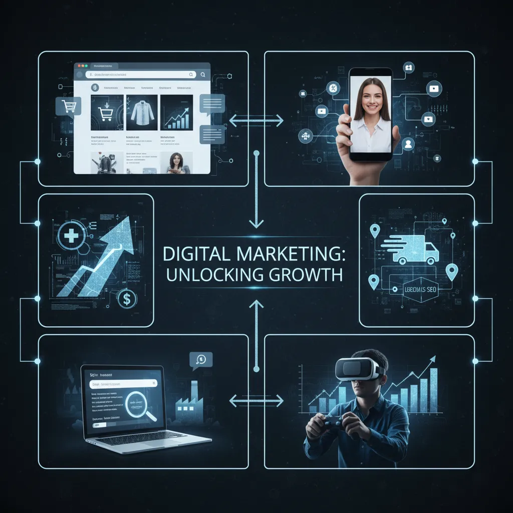 industries served by digital marketing services