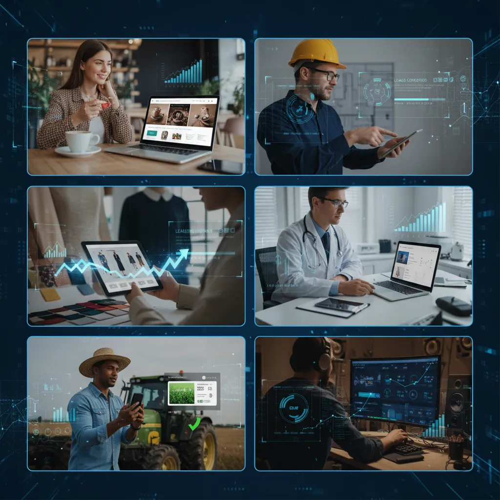 industries served by digital marketing services