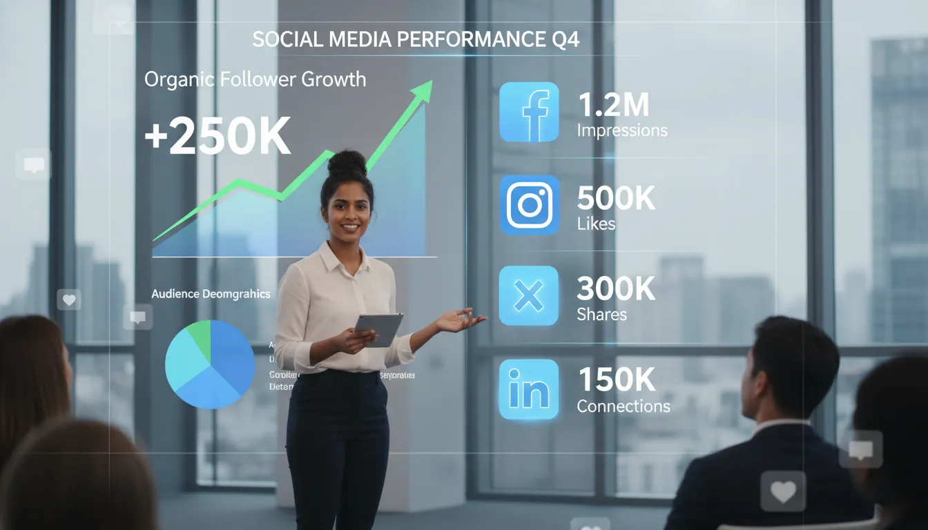 social media marketing ad design team