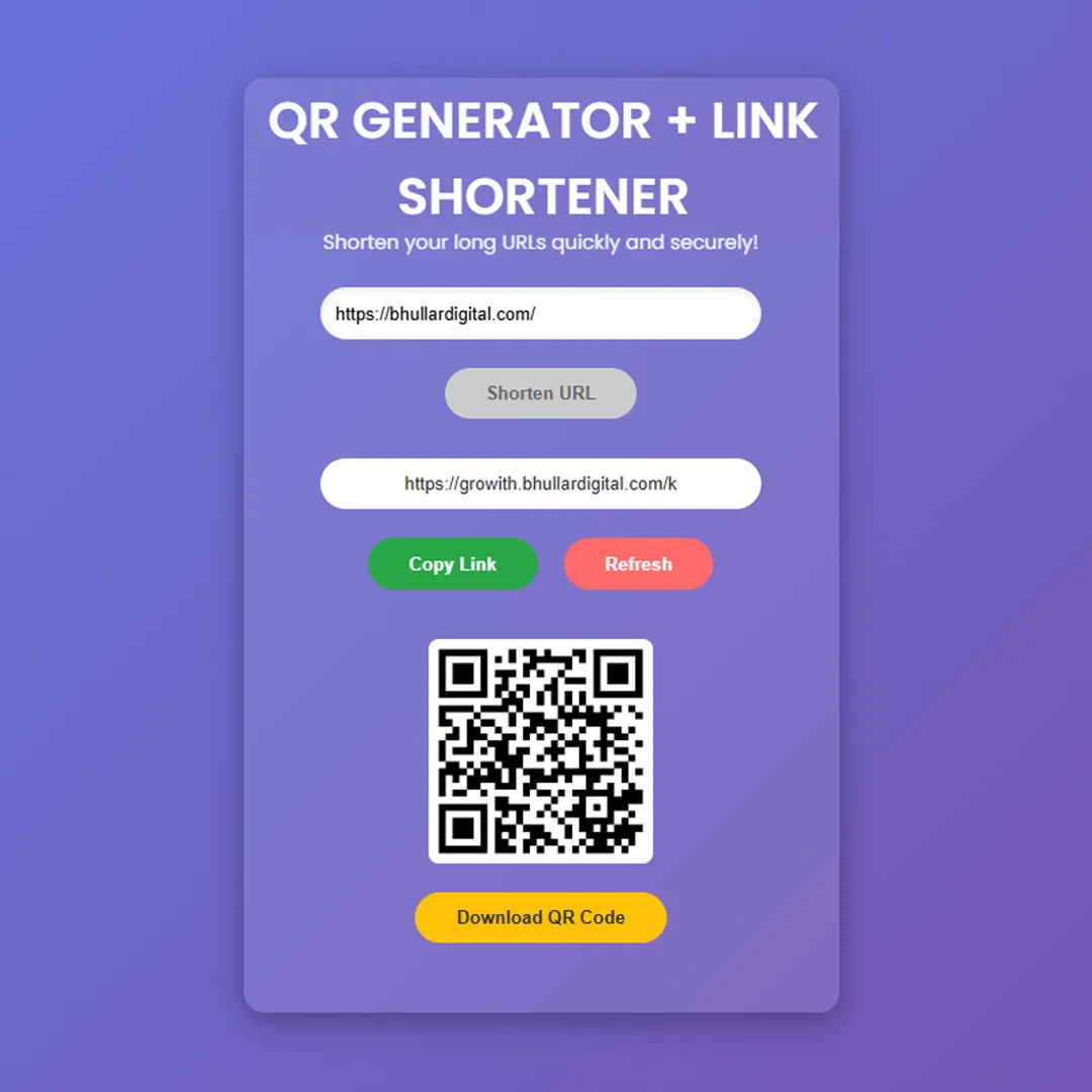 Free Qr Code Generator tool
